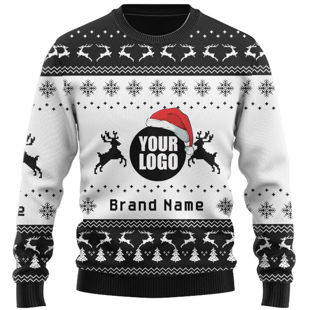 DIY Custom Logo Or Face Ugly Christmas Sweater 0