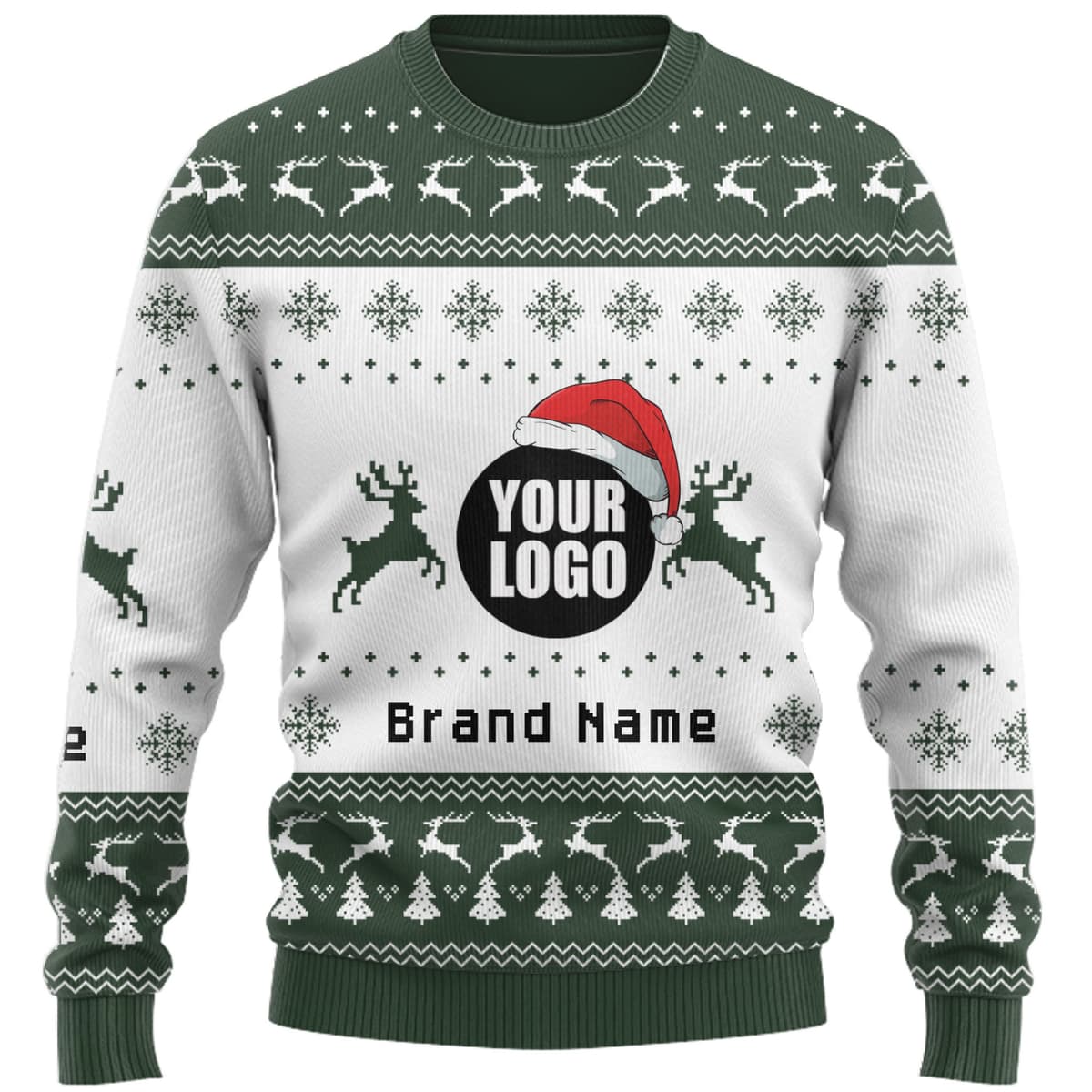 DIY Custom Logo Or Face Ugly Christmas Sweater 3