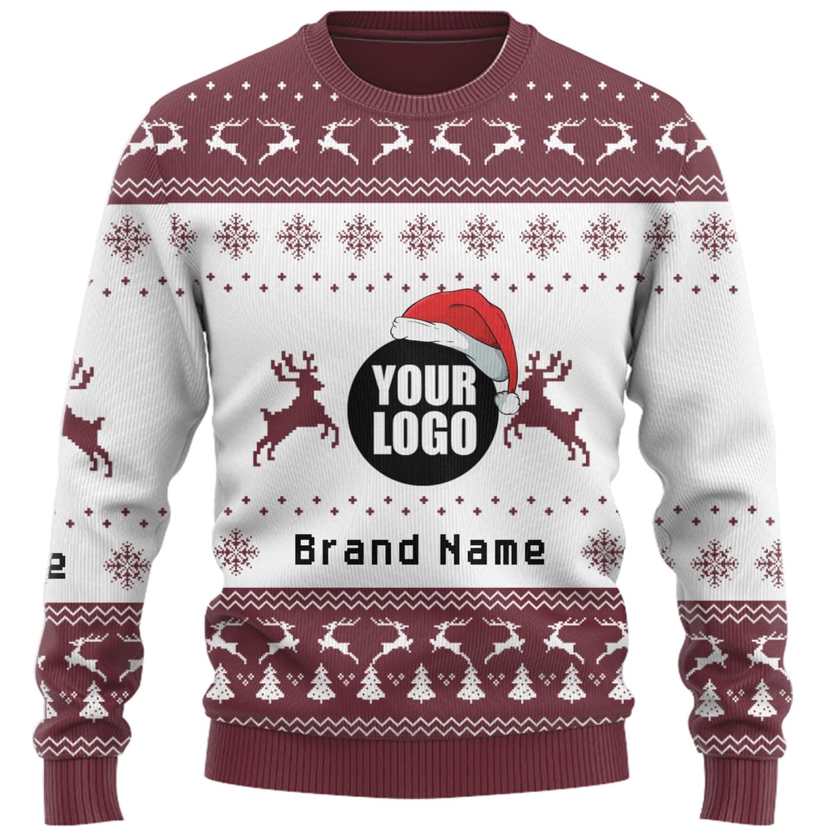 DIY Custom Logo Or Face Ugly Christmas Sweater 4