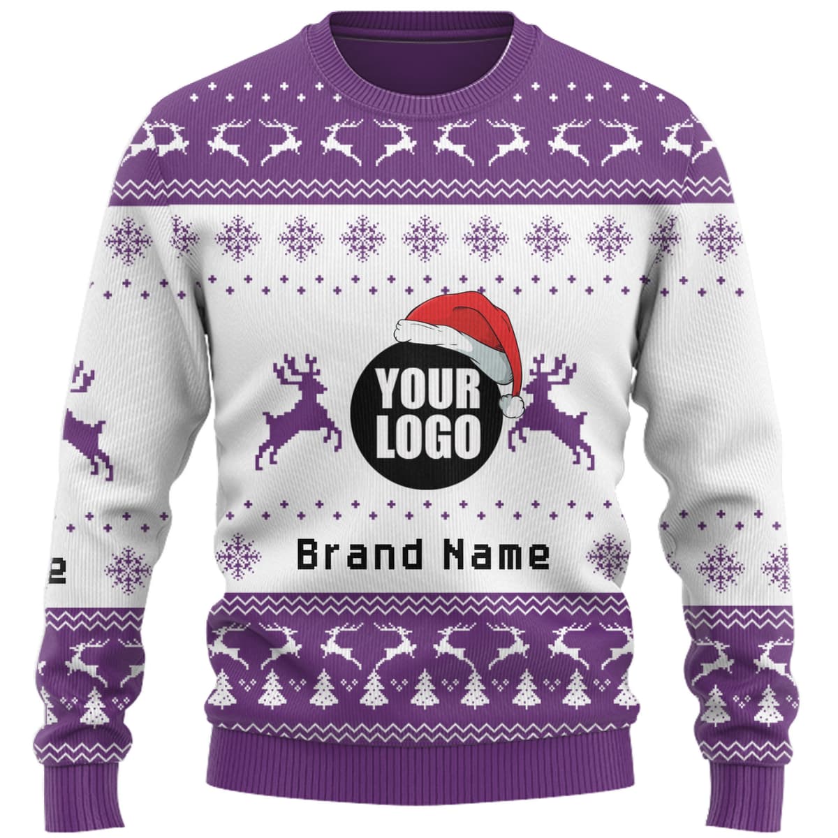 DIY Custom Logo Or Face Ugly Christmas Sweater 5