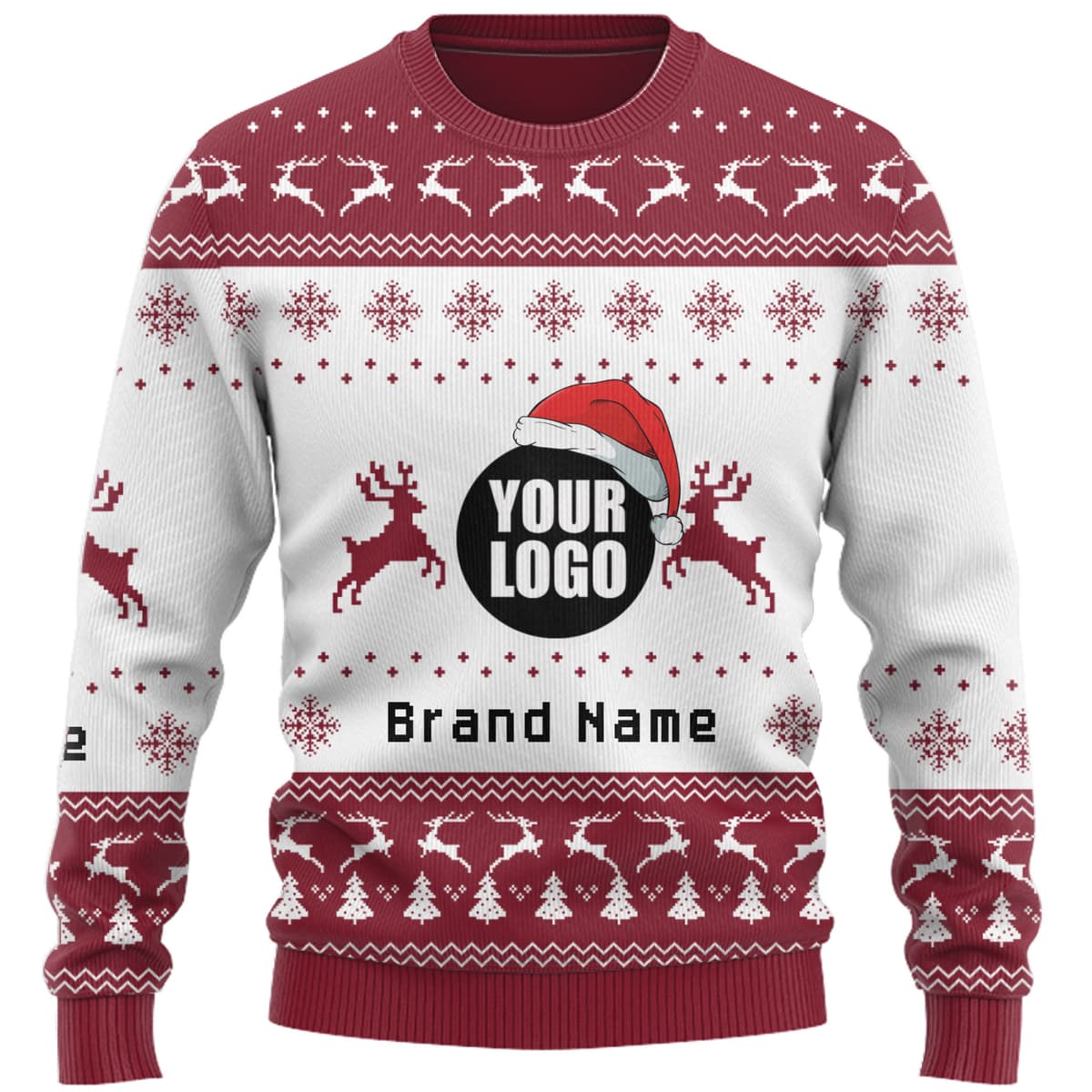 DIY Custom Logo Or Face Ugly Christmas Sweater 6
